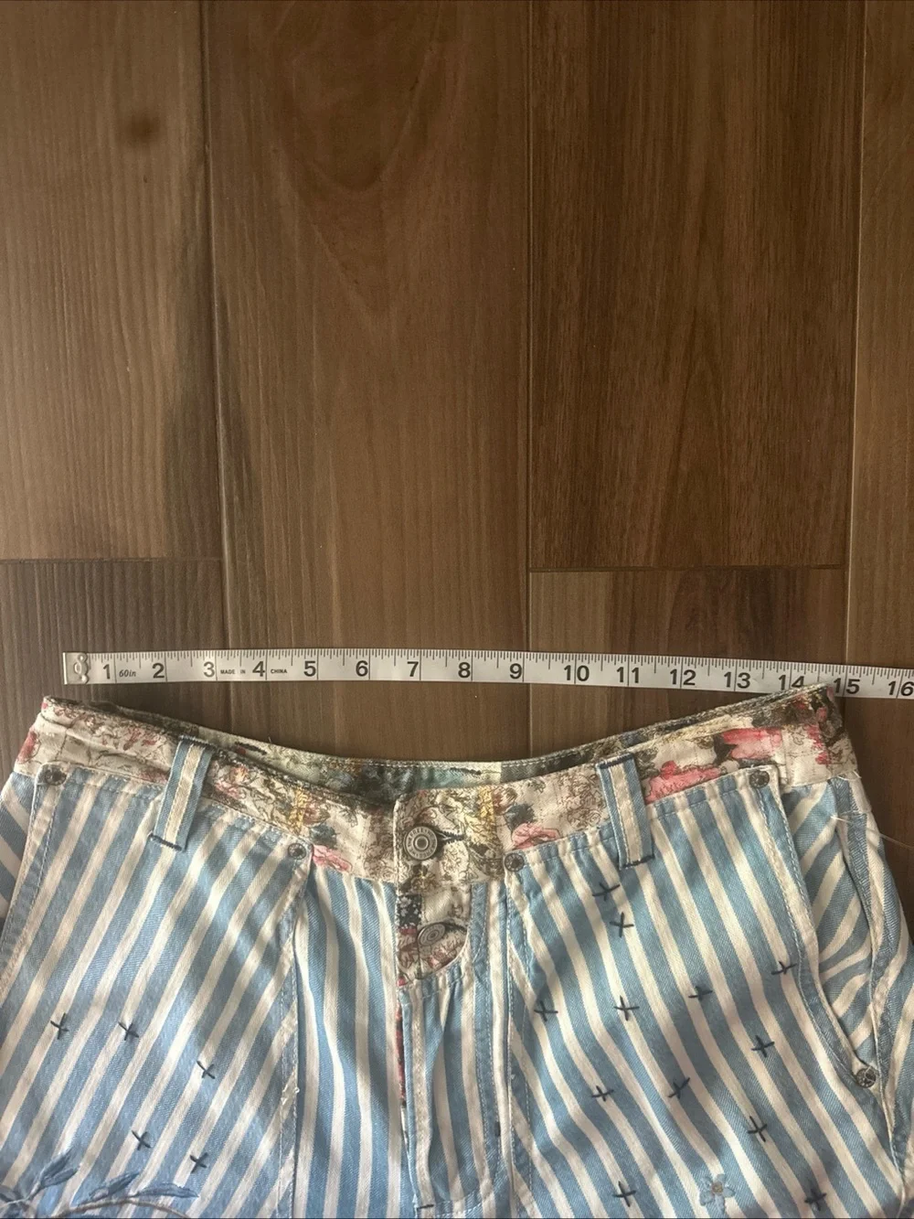 FREE PEOPLE Runyon Patched Craft Pants Women's Size - 4 - West Ridge